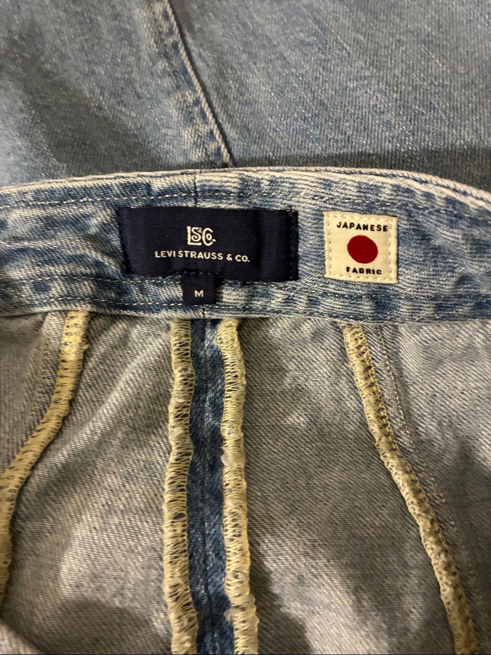New $225 Levi's Blue Tab seamed skirt size M - washed but never worn! Stunning! - Picture 6 of 8